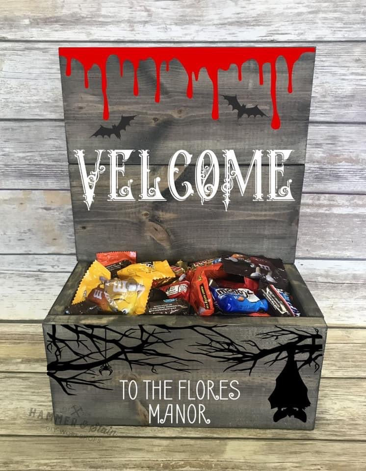 FALL/HALLOWEEN CANDY BOXES WORKSHOP